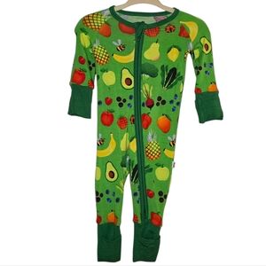 Little Sleepies Once Upon a Farm zippy Newborn NWOT